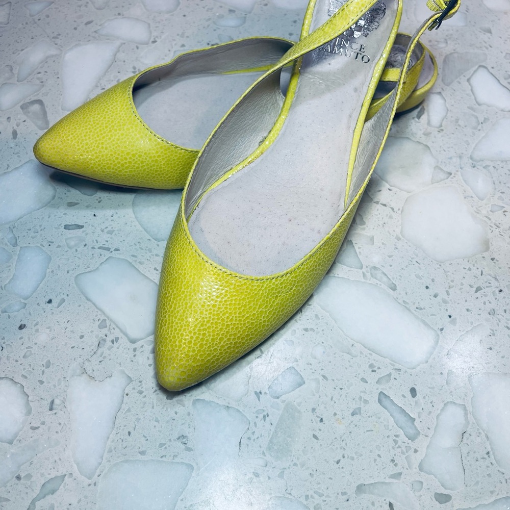 Vince Camuto Yellow Women's Flats